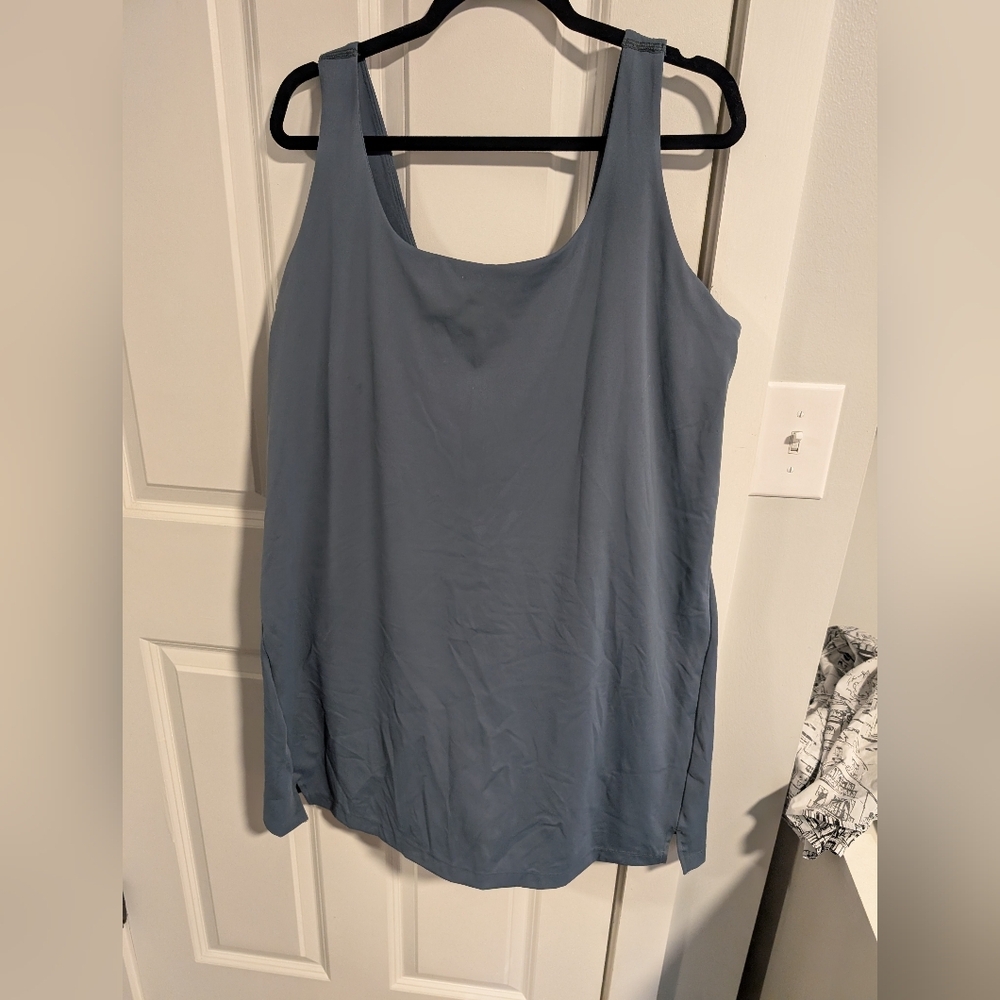 Old Navy Active Slate Blue Athletic Dress 2x